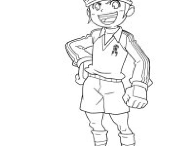 Coloriage Inazuma Eleven Shawn Frost Coloriage Inazuma Eleven Ares