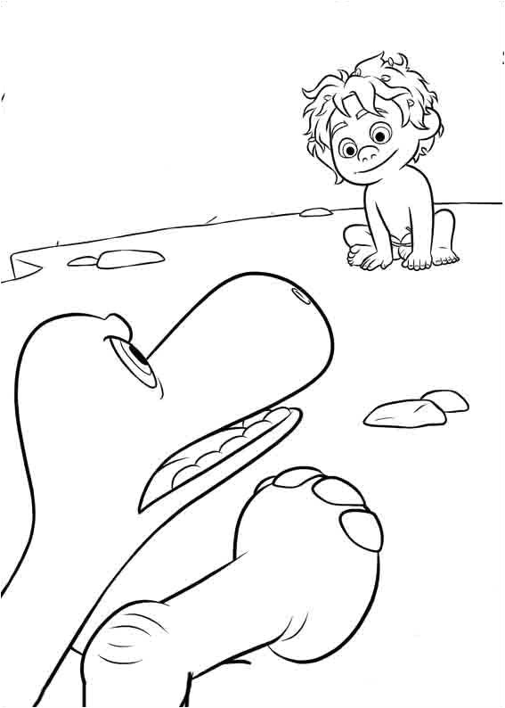 The Good Dinosaur Coloring Pages 14