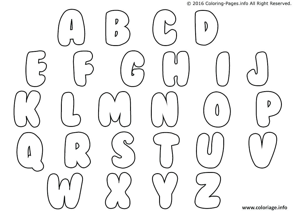 Coloriage Alphabet plet A Imprimer alphabet plet A Imprimer 