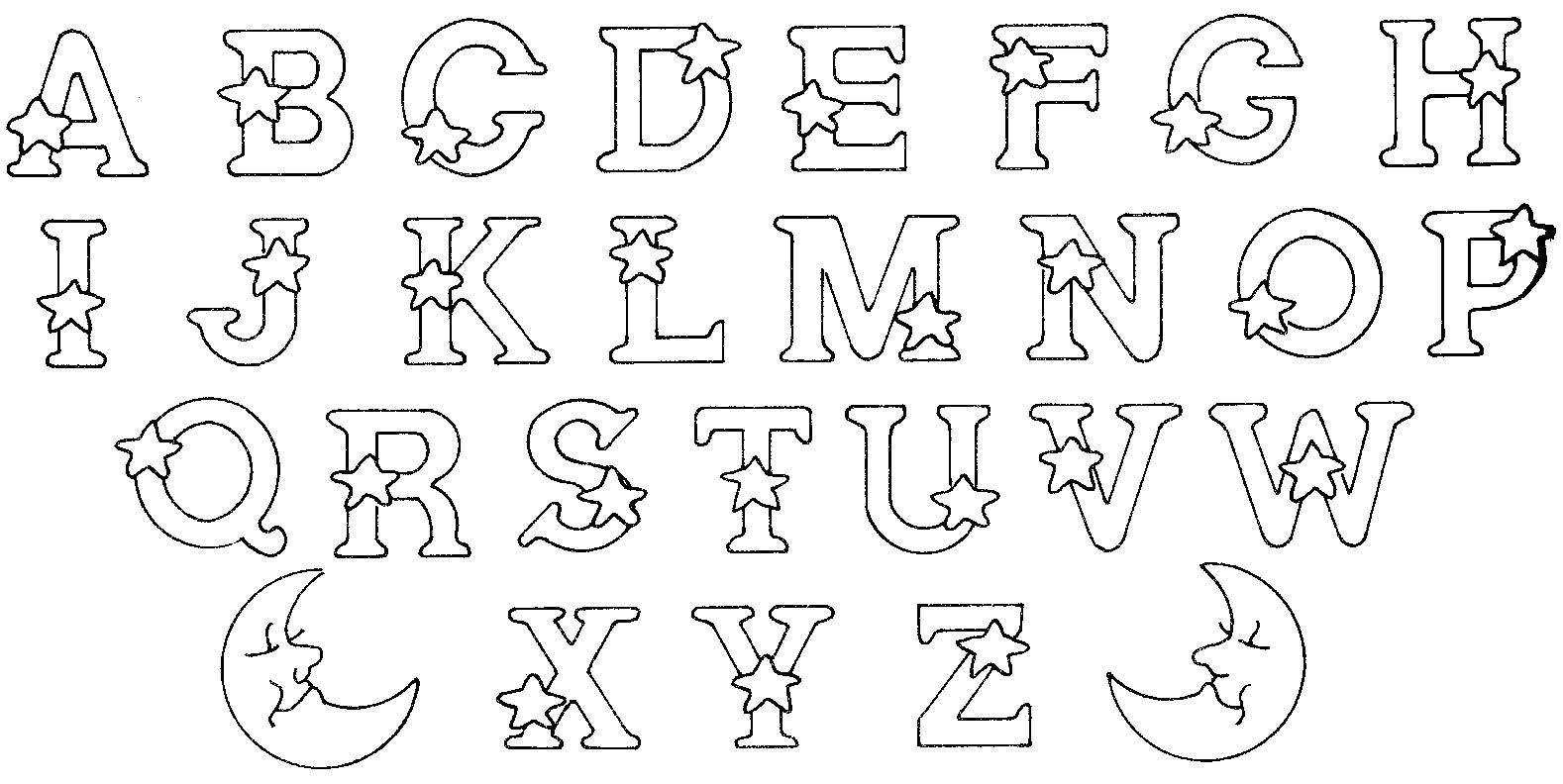 Coloriage Alphabet plet A Imprimer alphabet plet A Imprimer