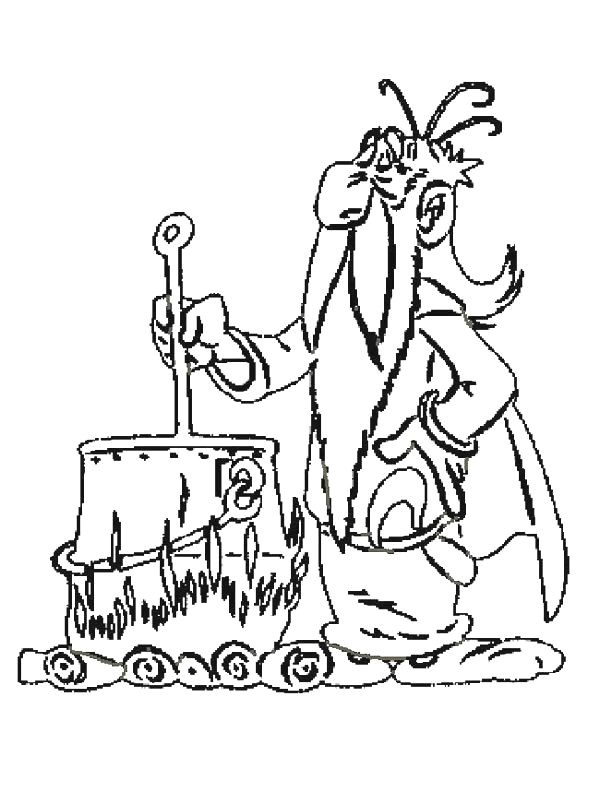 Asterix and Obelix coloring page 13 is a coloring page from Asterix and Obelix coloring book Let your children express their imagination when they color the