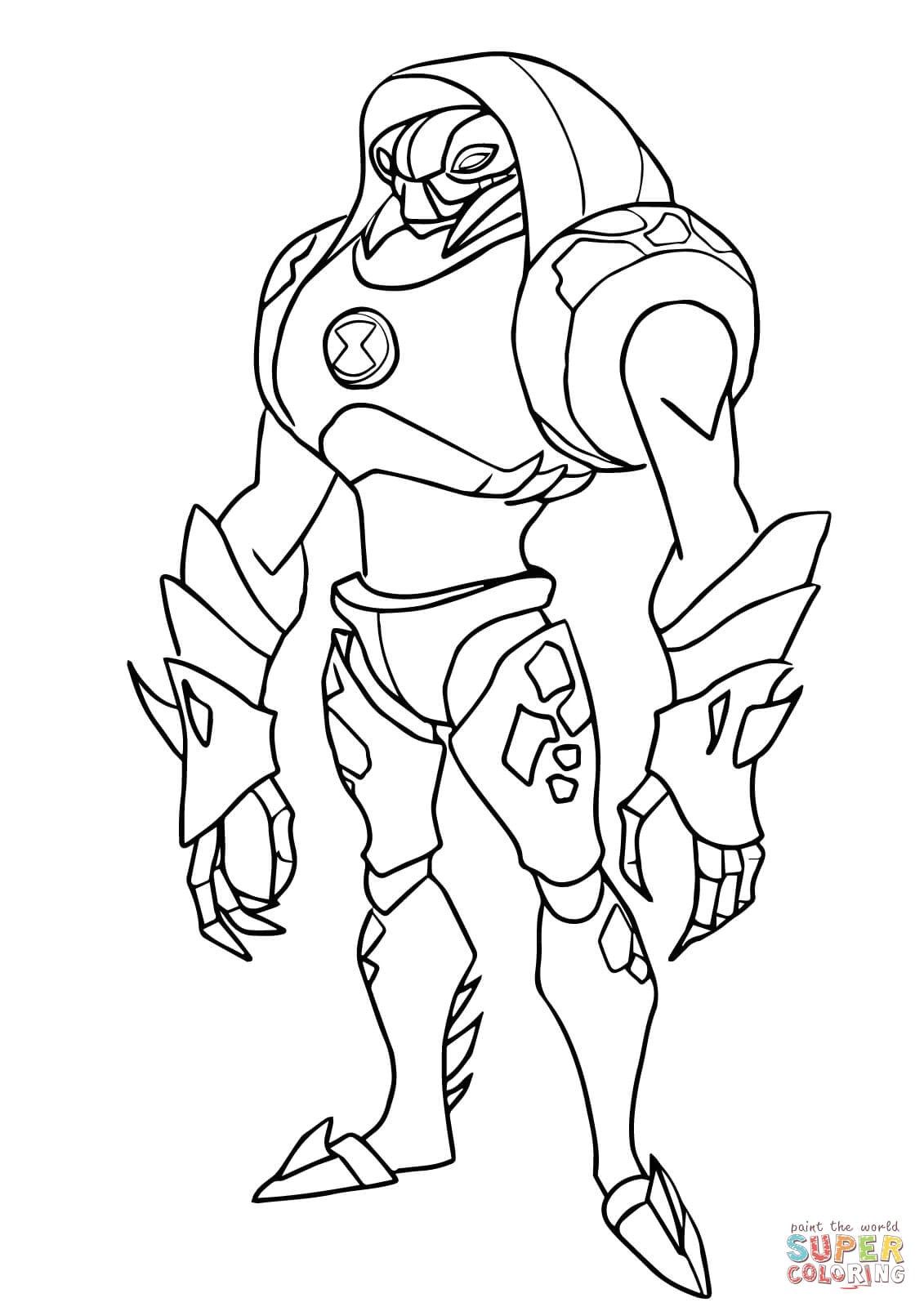 Coloriage Ben 10 · Ben Ten Coloring Pages Lovely Ben Ten Coloring Pages Funny Coloring