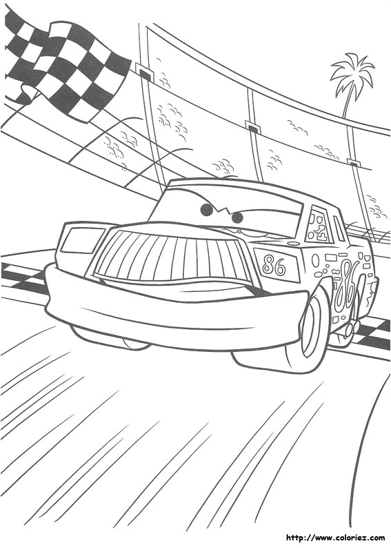 coloriage cars 4397