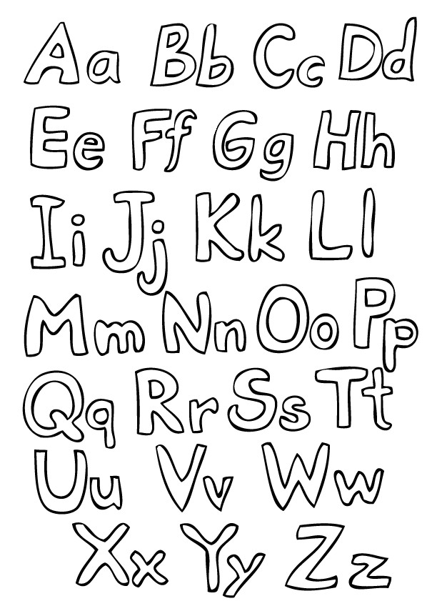 coloriges alphabet colorier les lettres écriture de lettres
