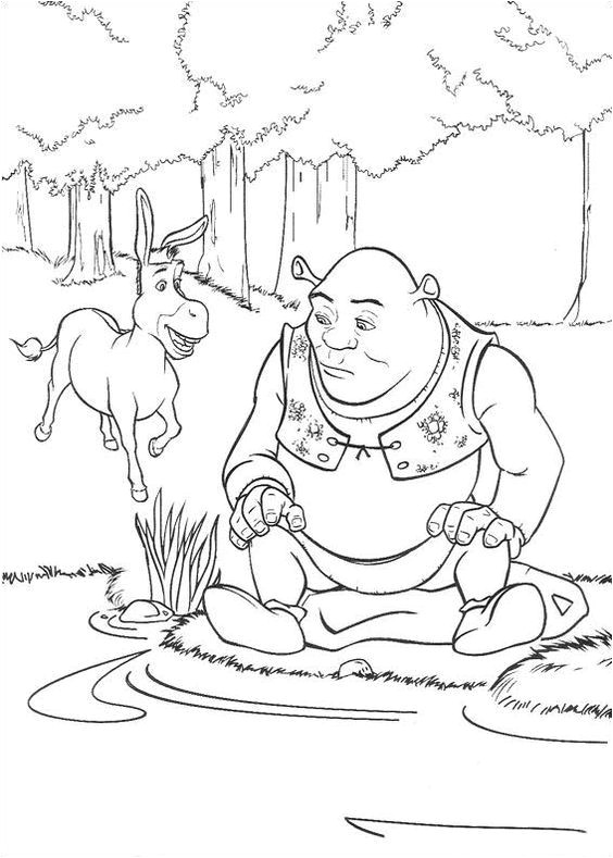 Find this Pin and more on coloriage shrek by marjo1001