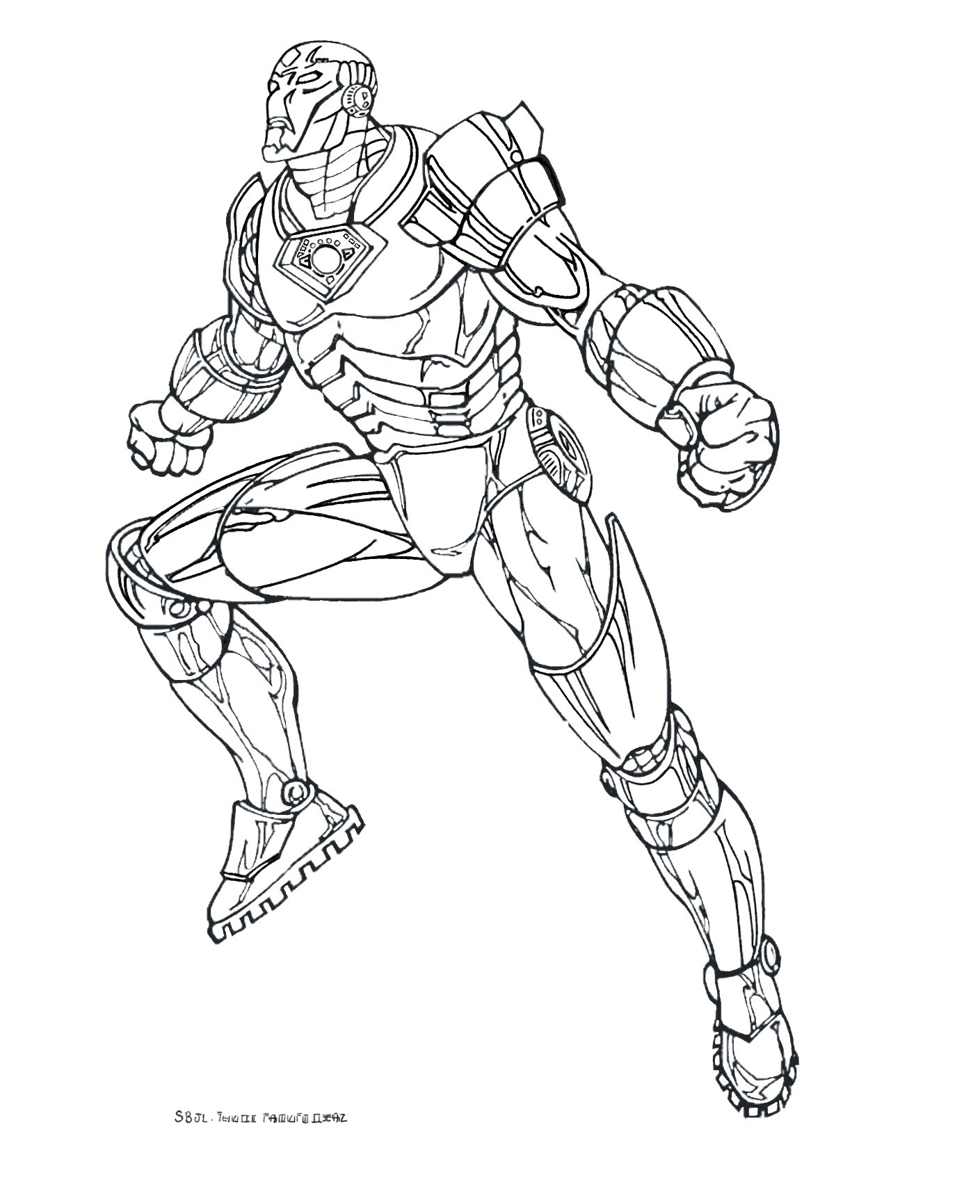 Coloriage Iron Man Imprimer Thejquery Info