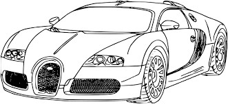 Résultat de recherche d images pour "coloriage voiture bugatti veyron"