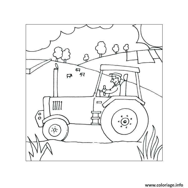 coloriage magique tracteur agricole coloriage tracteur agricole dessin