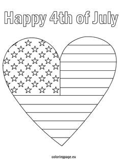 American Flag Heart Coloring Pages 1000 ideas about b american flag coloring