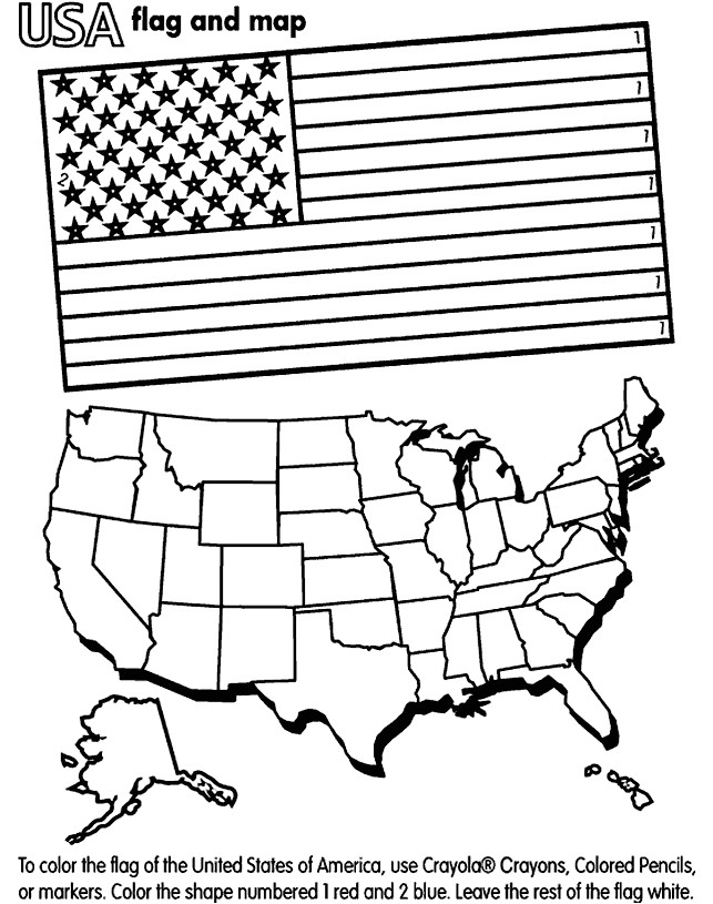 united states coloring pages 004