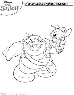 Lilo and stitch color page disney coloring pages color plate coloring sheet