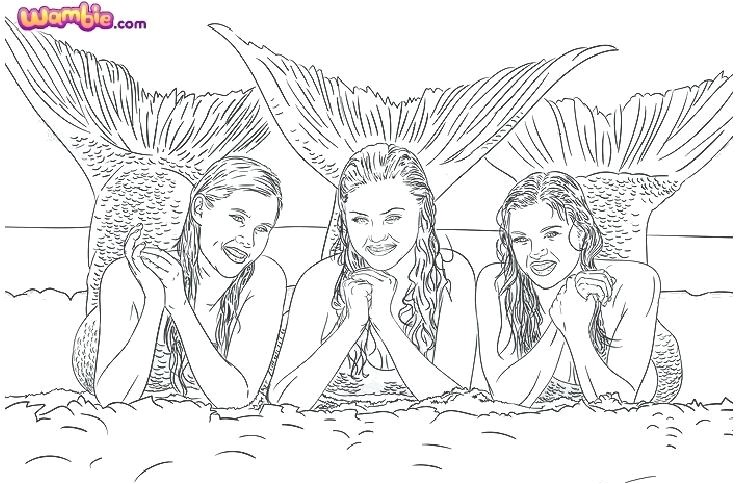 coloriage h2o les siranes en ligne et a imprimer gratuit coloriage a imprimer de violetta saison