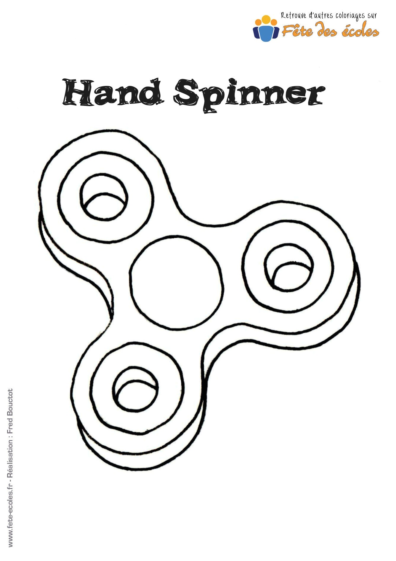 Fresh Coloriage Hand Spinner