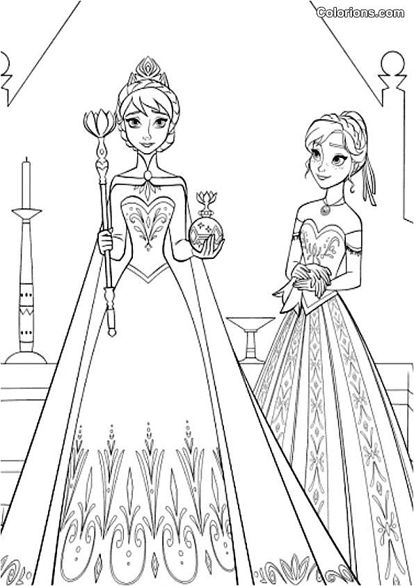 Disney Coloring Pages by Find this Pin and more on COLORIAGE REINE DES NEIGES