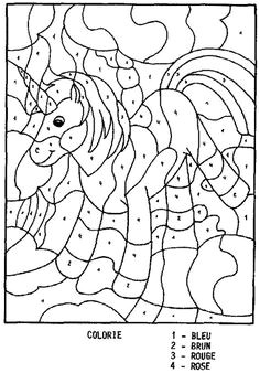 Coloriage Magique Cp   colorier Dessin   imprimer