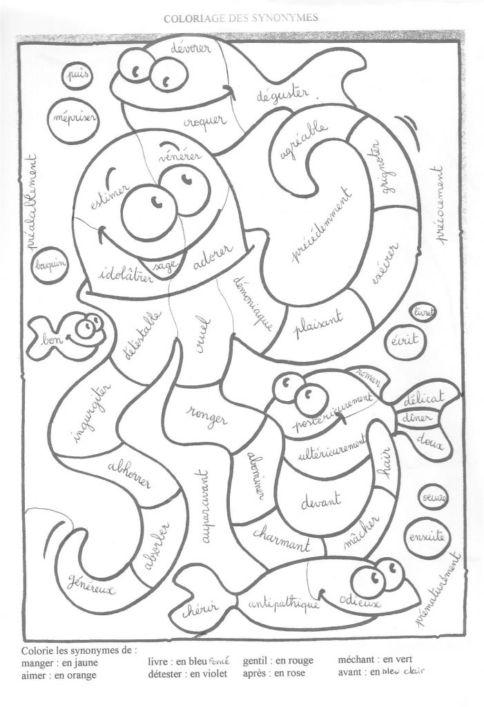 Coloriage Magique Grammaire Ce2 Coloriage Magique Cp Colorier Dessin