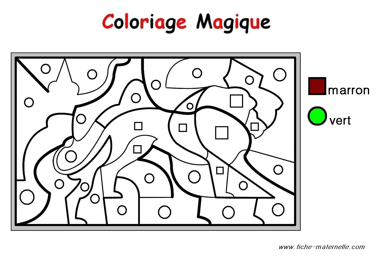 Coloriage Magique Ms Gs  danieguto