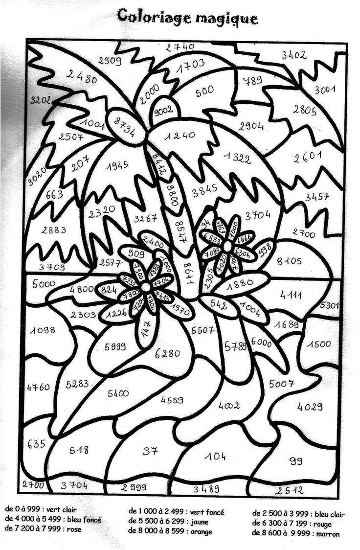 Coloriage Magique Cp   colorier Dessin   imprimer