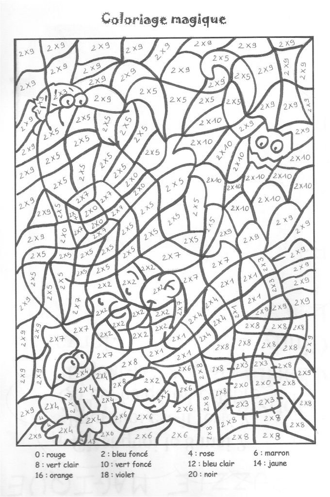 Coloriage Magique Spiderman Imprimer Nos Jeux De Coloriage Magique