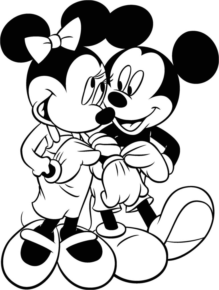 Coloriage Maison De Mickey à Imprimer Dessin Coloriage La Maison De