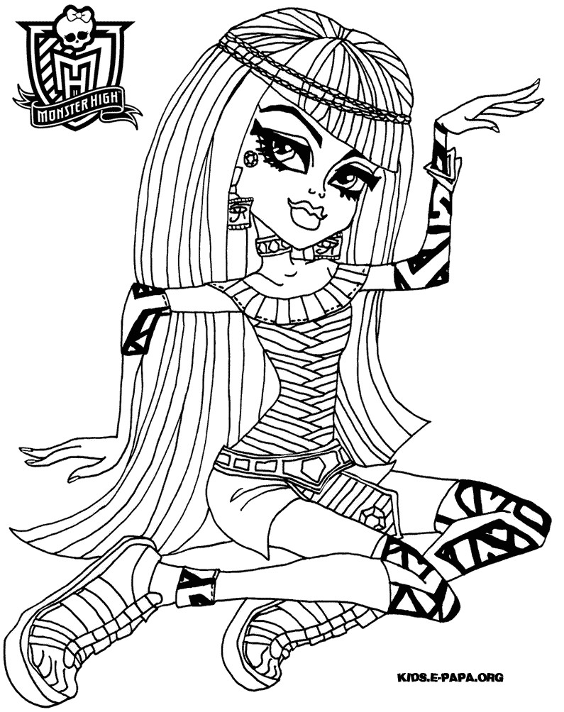 Coloriage Monster High   colorier Dessin   imprimer