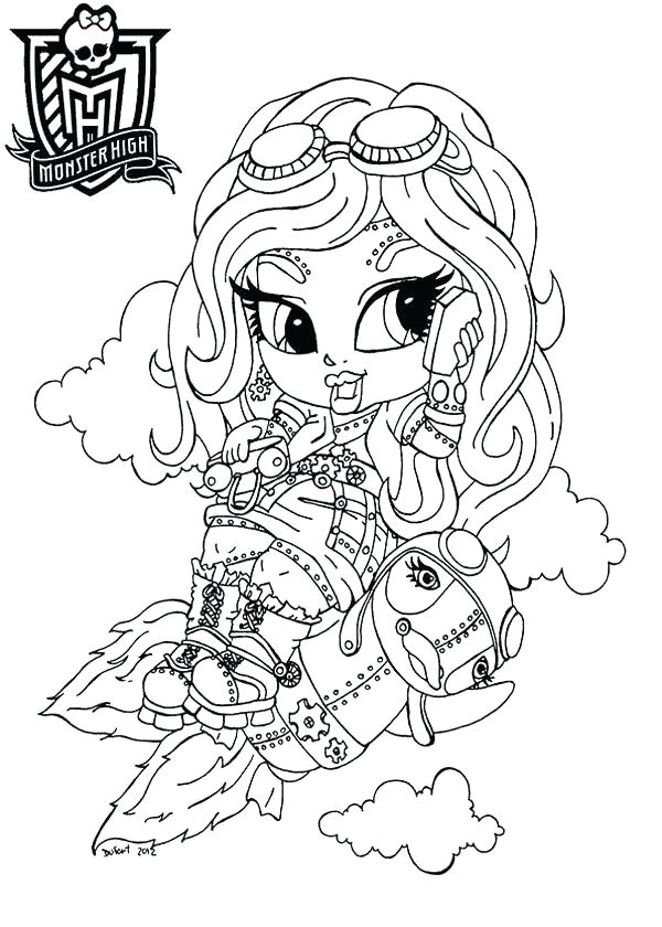 coloriage monster high coloring pages 20 skelita free baby robecca steam a imprime