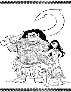 Coloriage Mystère Pixar Moana Coloring Page From Moana Category Select From Printable