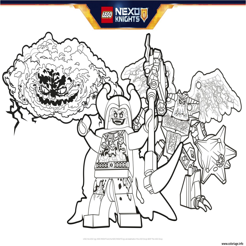 Coloriage Lego Nexo Knights Dessin  Imprimer Gratuit Pour Coloriage Lego Nexo Knights