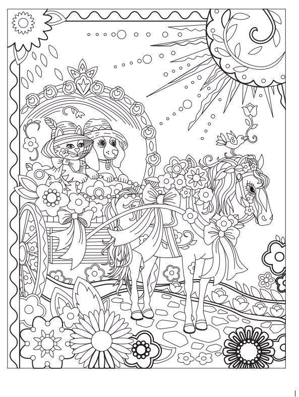 Marjorie Sarnat s Pampered Pets New York Times Bestselling Artists Adult Coloring Books Marjorie