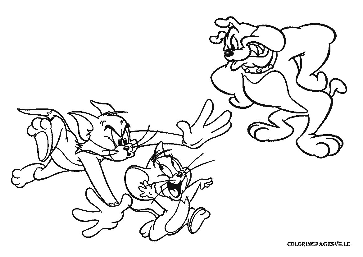 20 Inspirational tom and Jerry Coloring Pages