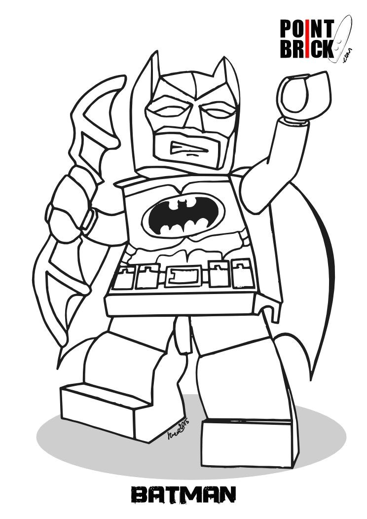 Disegni da colorare LEGO DC ics Super Heroes Batman Clicca sull immagine