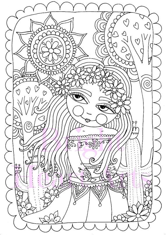 coloriage PetitesDaughters