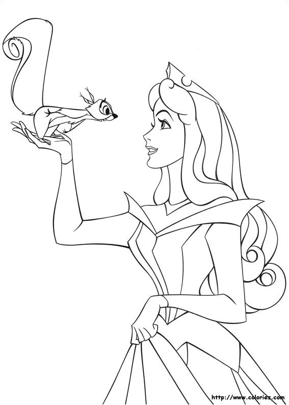 Sleeping Beauty Princess Aurora Cartoon Coloring Pages Find this Pin and more on coloriages a imprimer