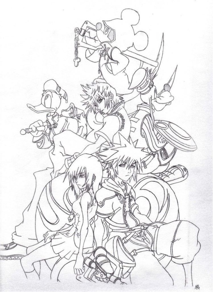 Coloriage Princesse Mononoké Kingdom Hearts Coloring Pages  danieguto