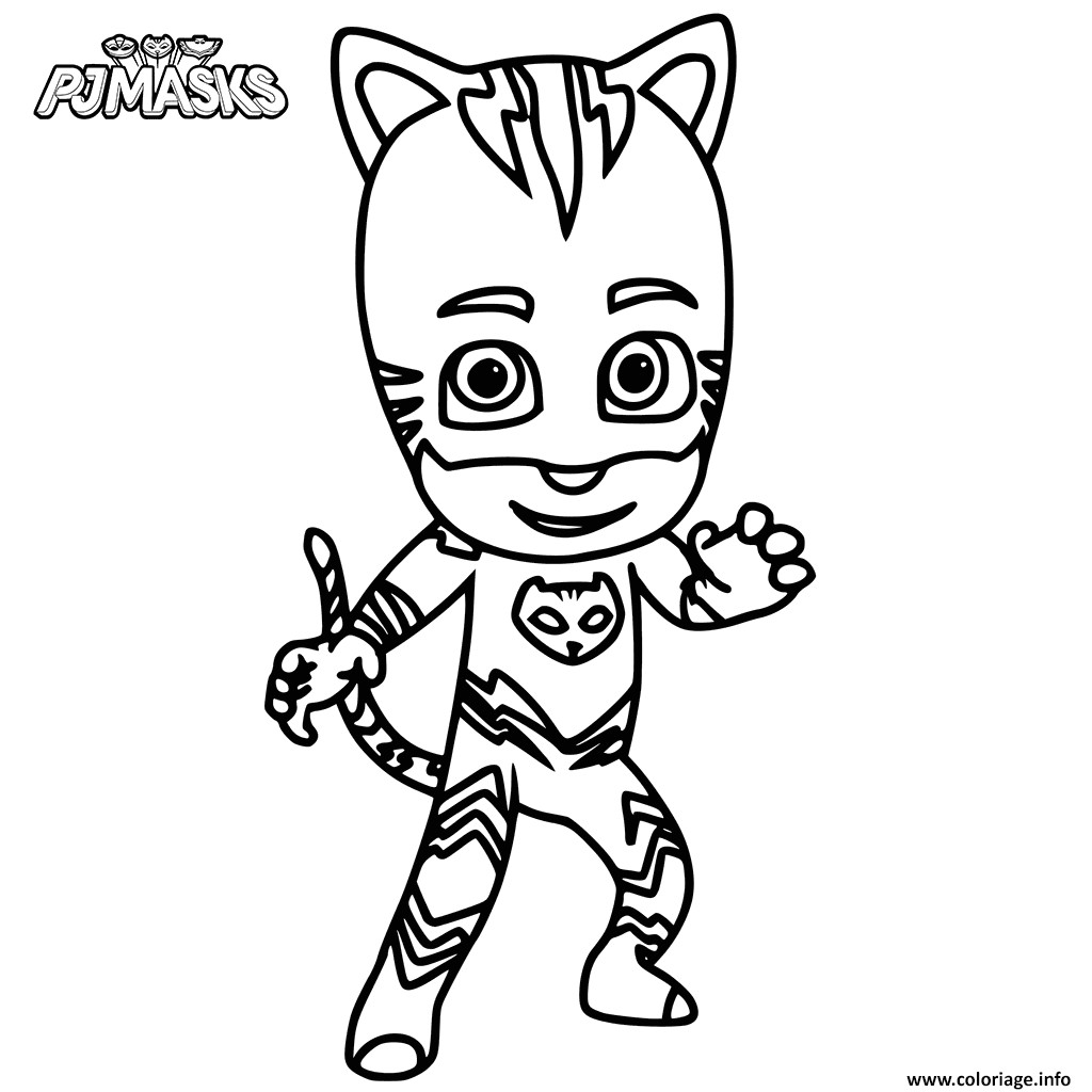 Coloriage Yoyo de Pyjamasques Dessin   Imprimer