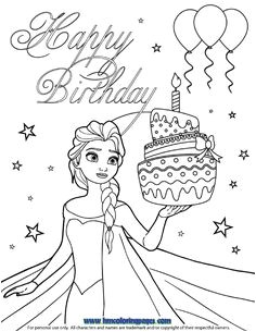 Kit anniversaire gratuit la Reine Des Neiges de Disney anything Pinterest