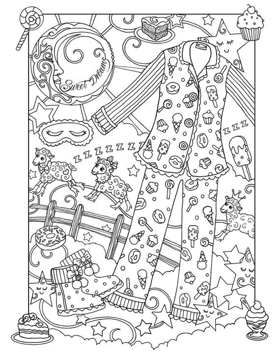 Coloring Pages Coloring Books Coloring Sheets Adult Coloring Fashion Clothing Accessories Amy White People Crayon Art
