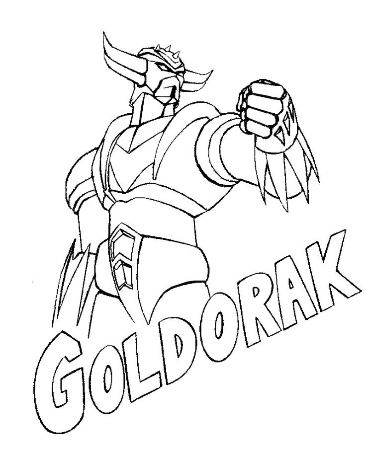 Coloriages   imprimer Goldorak Super héros