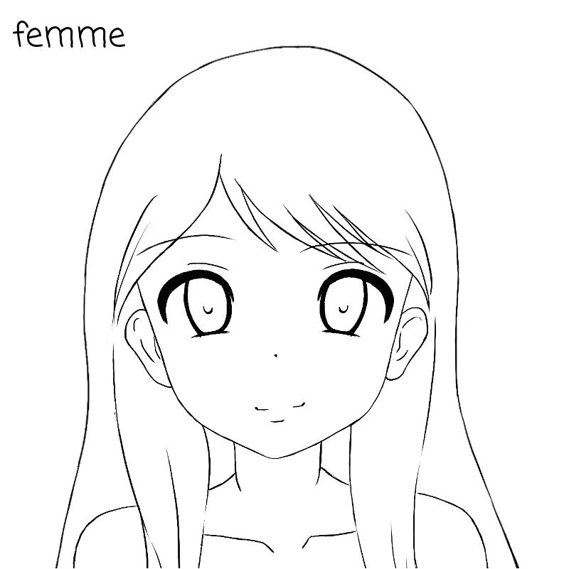 Sekai s Blog Apprendre   dessiner Manga Tutoriel Manga ment dessiner le visage de
