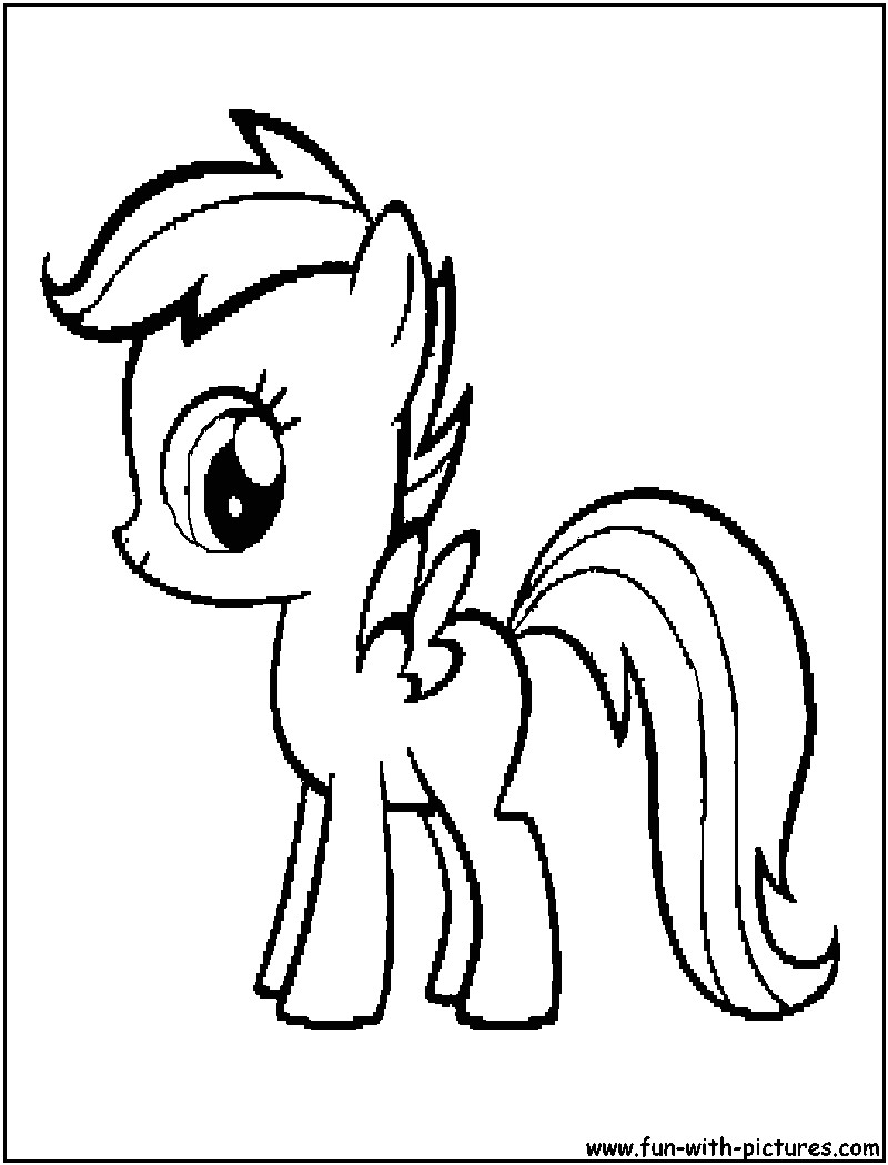 my little pony coloring page voir le dessin