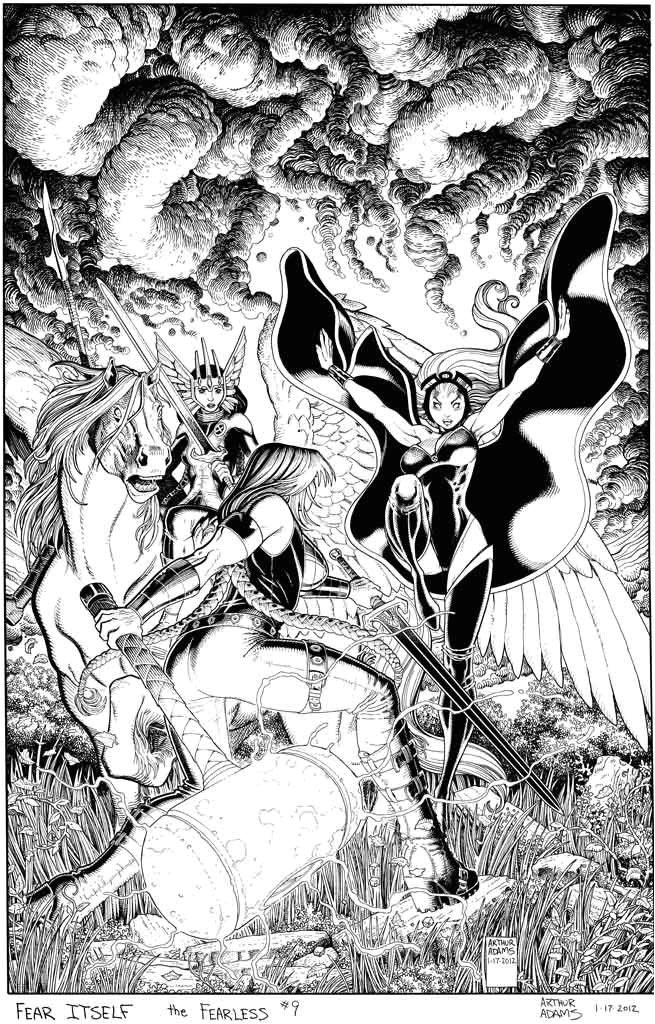 Fear Itself 9 by Arthur Adams