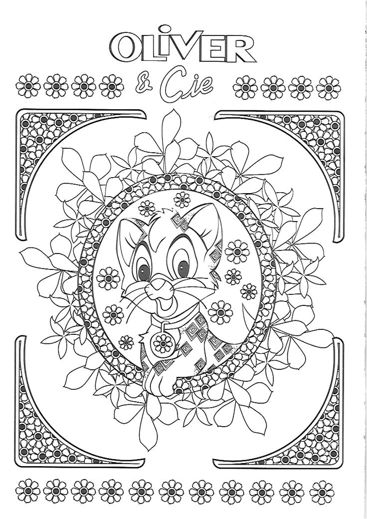 Find this Pin and more on coloriage oliver et pagnie by marjolaine grange