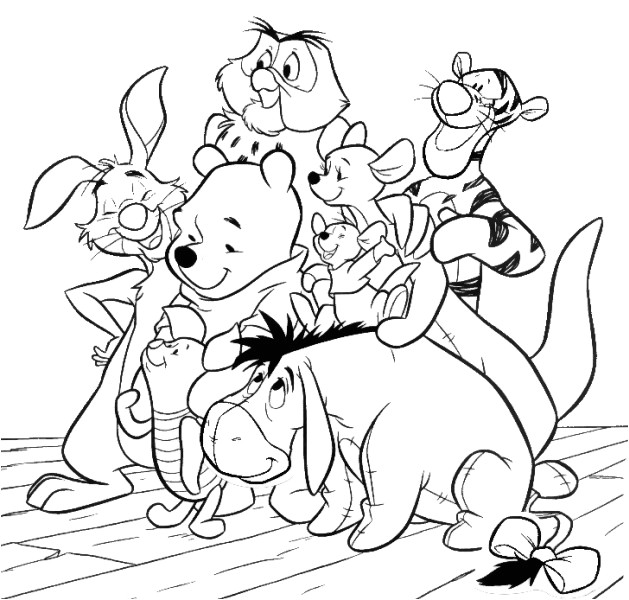 Pooh and the gang could make an interesting tattoo 2
