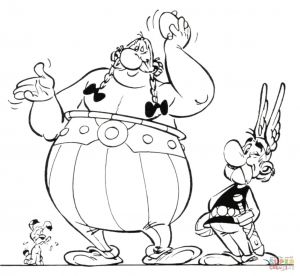 Coloriage astérix Et Obélix Aux Jeux Olympiques asterix Coloring Pages