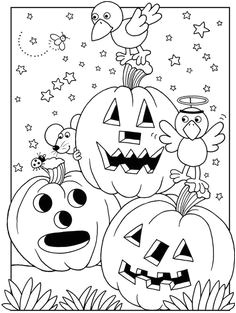 Coloriage d Halloween   imprimer gratuitement