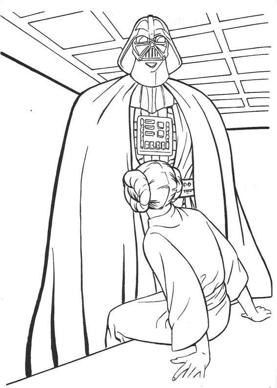 coloriage star wars