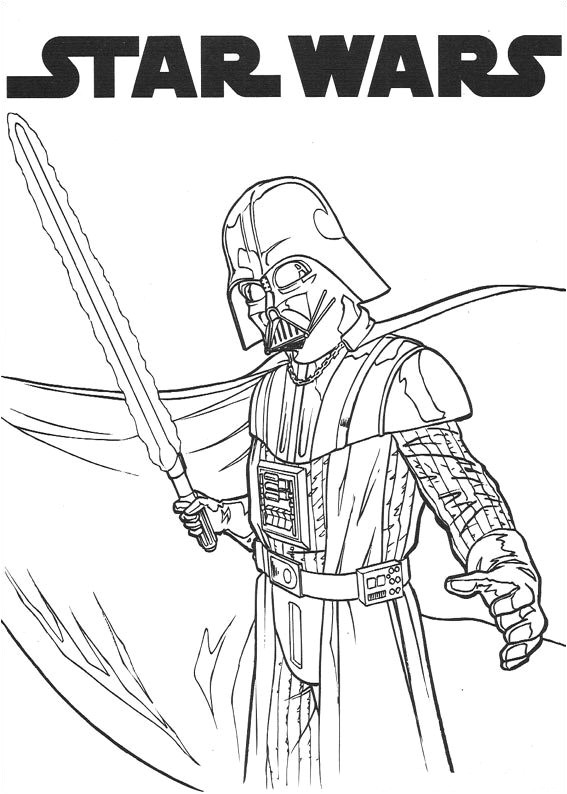 coloriage star wars