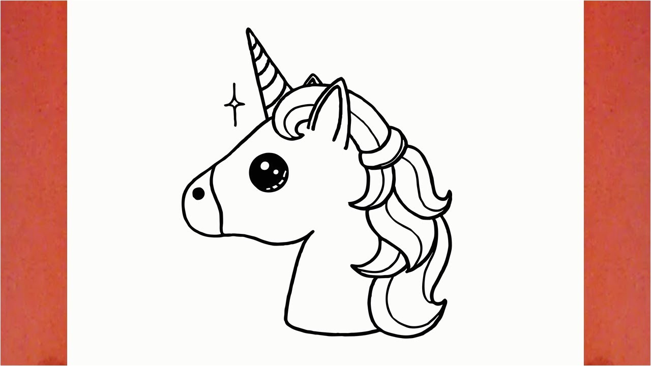 Coloriage De Licorne Kawaii How to Draw A Cute Unicorn