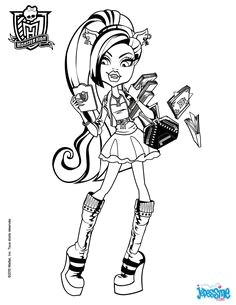 Coloriage Monster High   Imprimer Draculaura gratuits   imprimer Nos 20 dessins   colorier de Monster High   Imprimer Draculaura seront satisfaires les