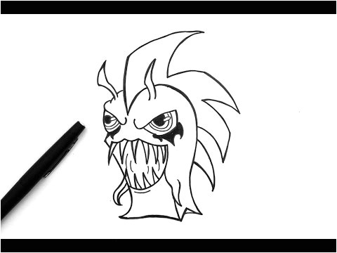 How to draw Dark Urchin Slugterra
